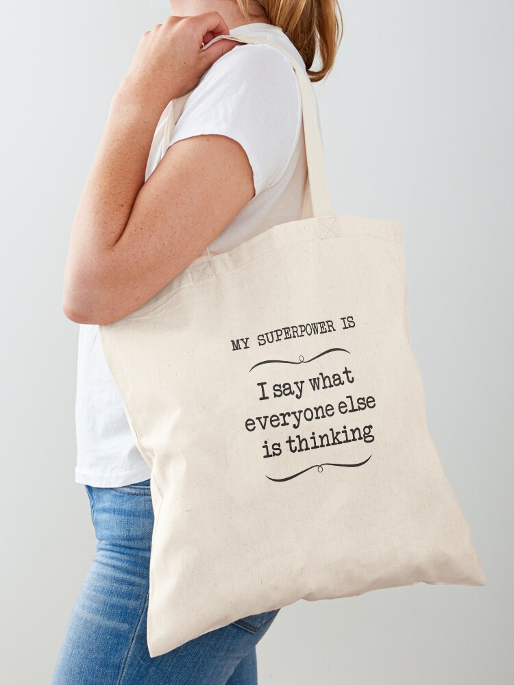 Sorry For Being Late Funny Sayings Tote Bag | TeeShirtPalace