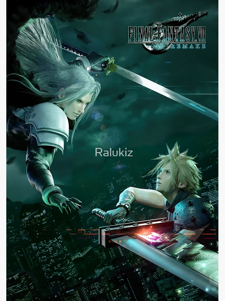 Final Fantasy VII Remake / FF7R Art Print / Poster 