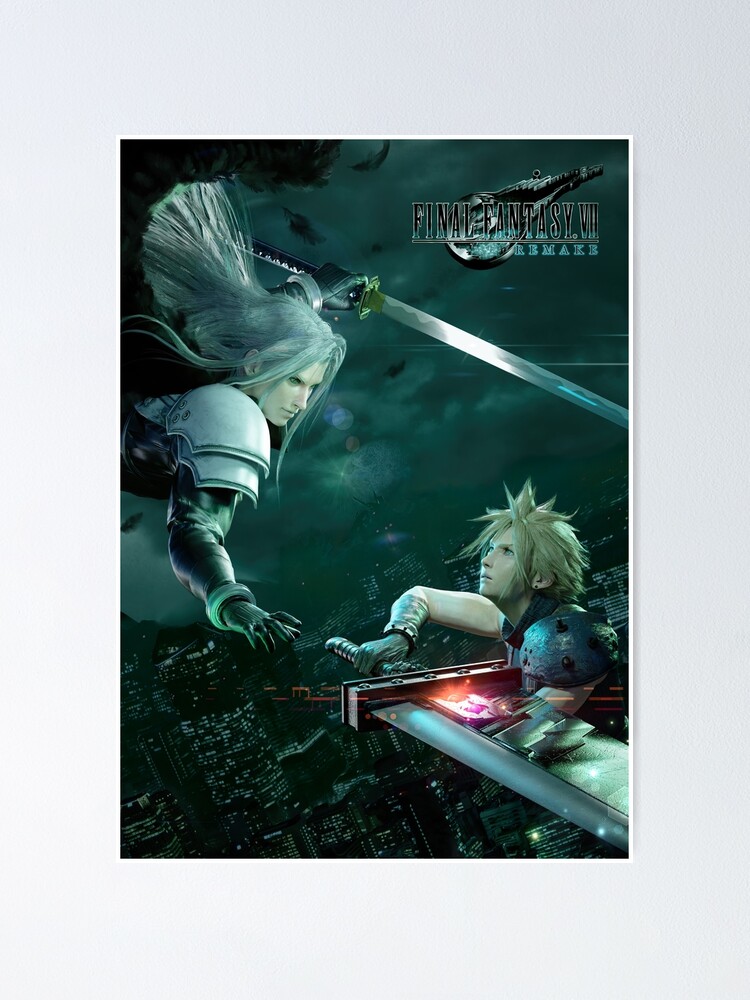 Final Fantasy VII Remake / FF7R Art Print / Poster 
