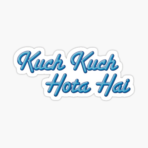 Item preview, kuch kuch hota hai logo shah rukh khan bollywood kajol designed and sold by mkd13.