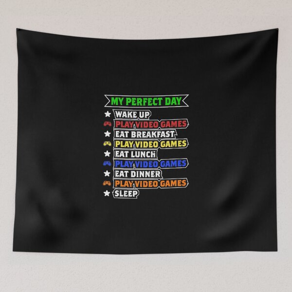 Item preview, My perfect day. play video games designed and sold by Williams Anderson.
