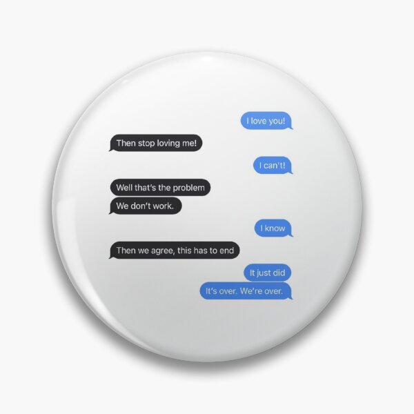 Item preview, Elena and Damon Breakup Text designed and sold by barrjoce.