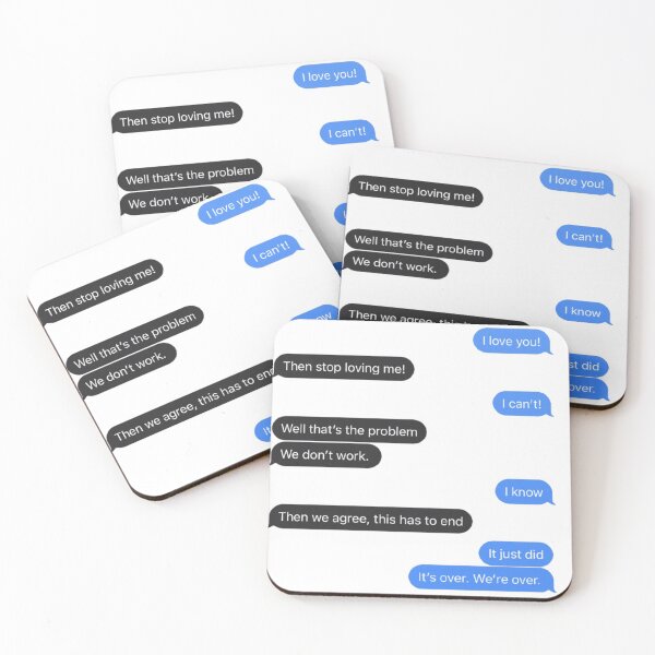 Item preview, Elena and Damon Breakup Text designed and sold by barrjoce.