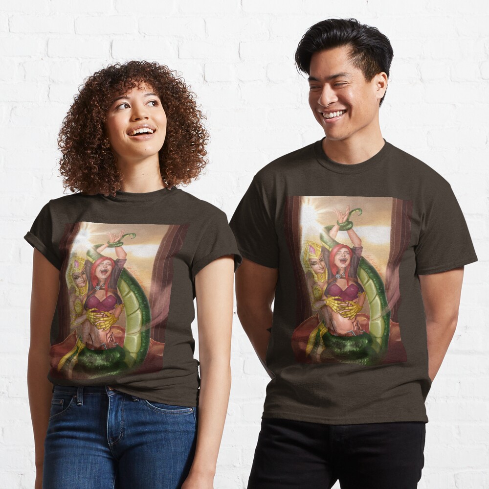 Lamia Warrior Tickling Classic T-Shirt