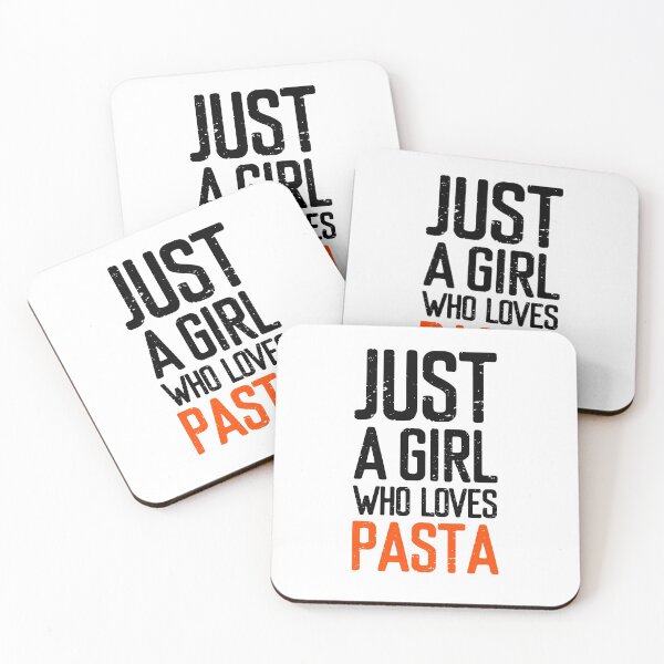 Item preview, Just A Girl Who Loves Pasta designed and sold by FriendsList.