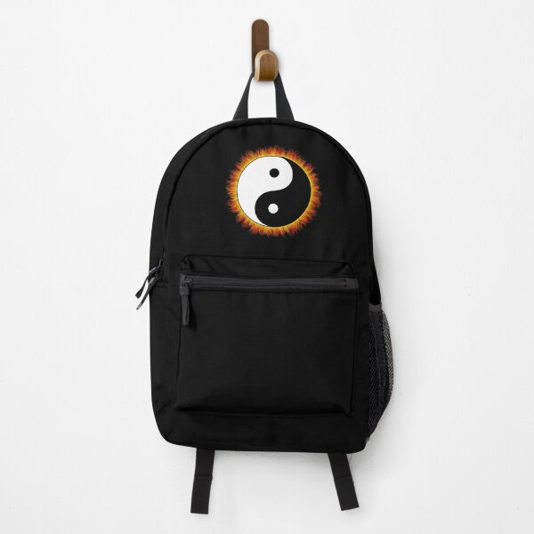 Item preview, Yin and Yang - 阴阳 (flames around the symbol) designed and sold by Jukka Heilimo.