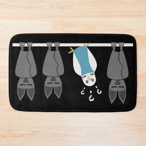 Item preview, Budgie and bat, turquoise designed and sold by Cevetan.