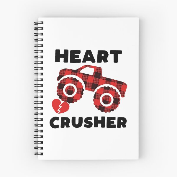 Item preview, Heart Crusher Monster Truck Buffalo Plaid designed and sold by saadmery2020.