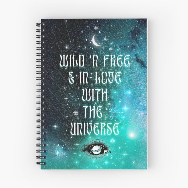 Aperçu de l'œuvre Wild 'n Free & In-Love avec l'UNIVERS créée et vendue par saurielcreative.