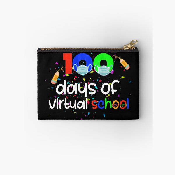 Item preview, 100 días de recuerdos de aprendizaje a distancia en escuelas virtuales designed and sold by Nzgiftsandmore.
