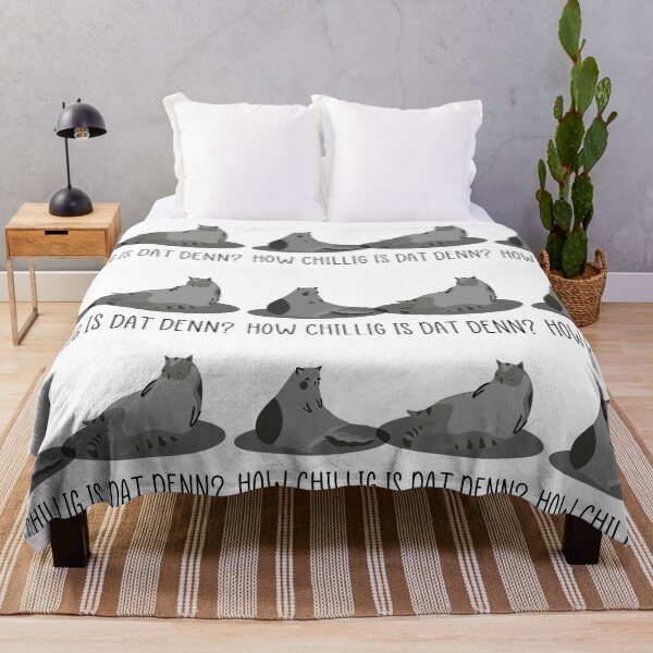 Item preview, How chiliy is that - a relaxed cat statement for cat lovers designed and sold by Chutneys.