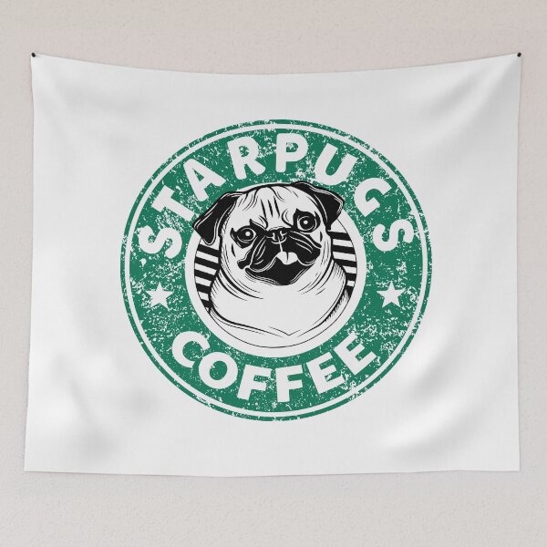 Item preview, Starpugs coffee distressed designed and sold by lfdbc.