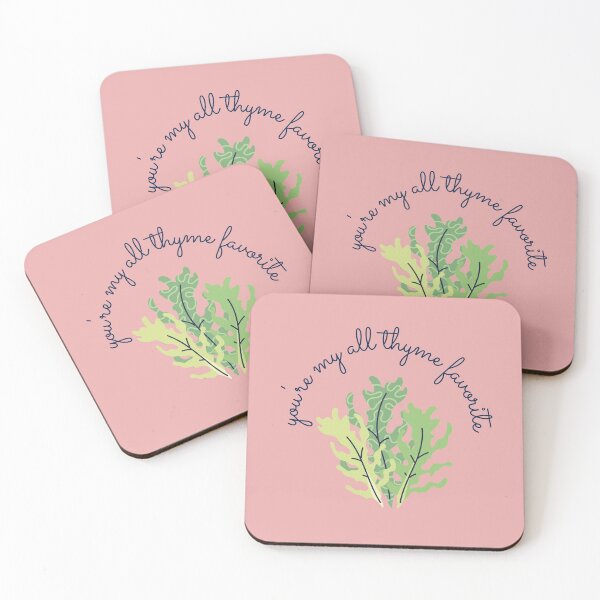 Item preview, Copy of You're My All Thyme Favorite, You're my All time Favorite Food Pun designed and sold by GoodMoodFood.