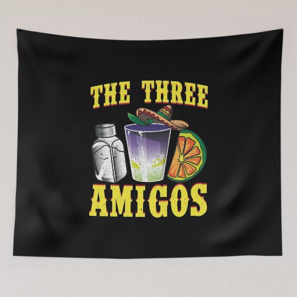 Item preview, Funny Cocktail Pun Three Amigos Bartending designed and sold by perfectpresents.