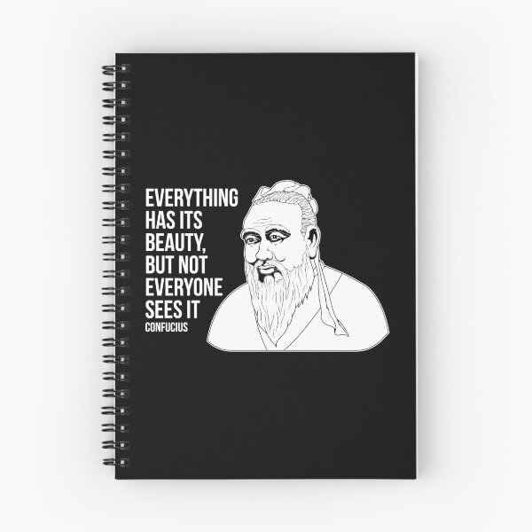 Item preview, Confucius Philosopher Quote Everything Has Its Beauty design designed and sold by jakehughes2015.