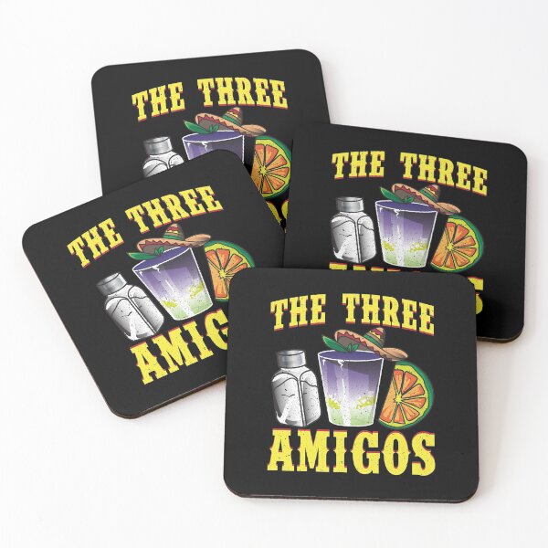 Item preview, Funny Cocktail Pun Three Amigos Bartending designed and sold by perfectpresents.