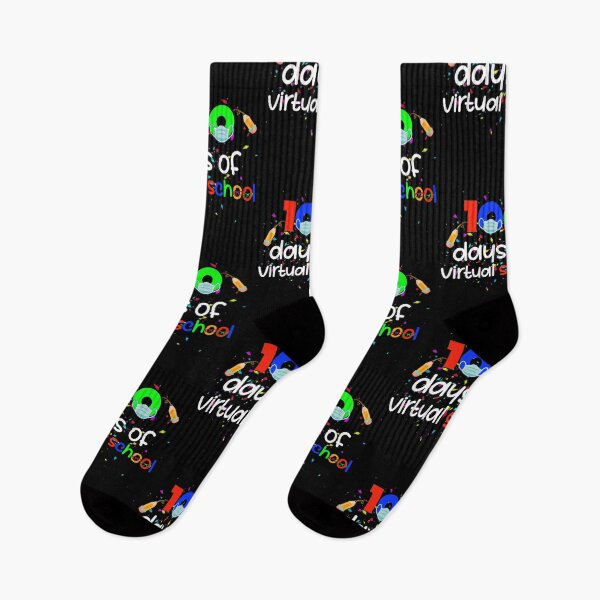Item preview, 100 Days of Virtual School Distance Learning Souvenirs designed and sold by Nzgiftsandmore.