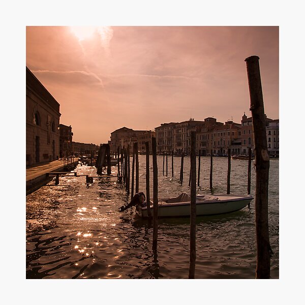 Item preview, Venice Grand Canal 3 - Sunset designed and sold by donandhiscamera.