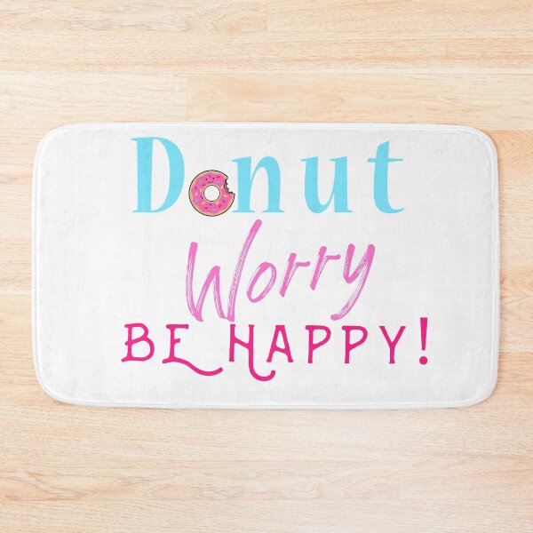 Item preview, Donut Worry Be Happy designed and sold by loveoceanair.
