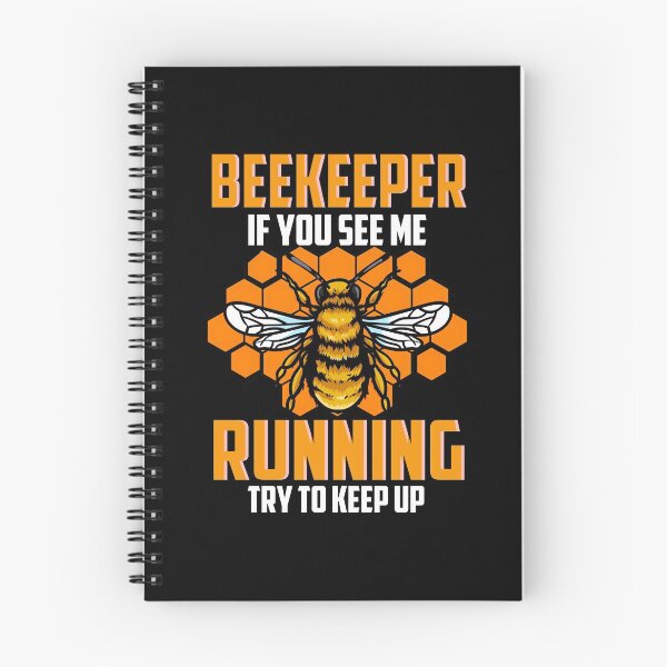 Item preview, Beekeeper If You See Me Running Try To Keep Up Bee designed and sold by perfectpresents.