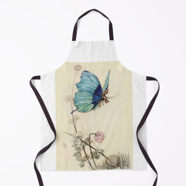 Item preview, Fairy Riding A Butterfly - Warwick Goble designed and sold by Fairytribe.