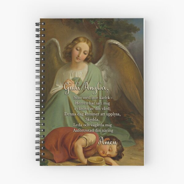 Item preview, Guardian Angel Prayer in Swedish designed and sold by ArmorOfGodStore.
