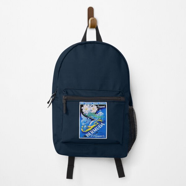 Item preview, PAN AMERICAN WORLD AIRWAYS: Vintage Bermuda Travel and Tourism Print designed and sold by posterbobs.