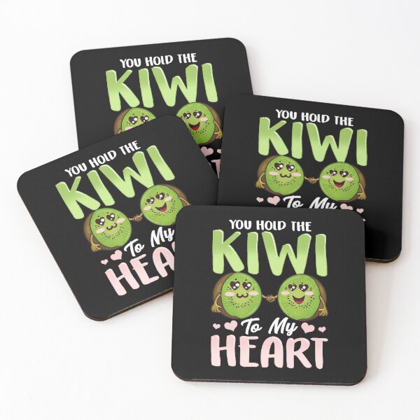 Item preview, Cute You Hold The Kiwi To My Heart Kiwis Fruit Pun designed and sold by perfectpresents.