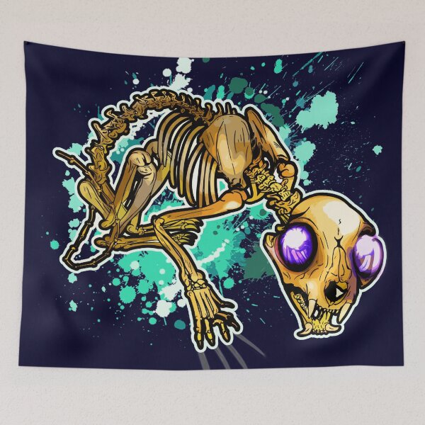 Item preview, Gold Cat Skeleton  designed and sold by iduzarts.