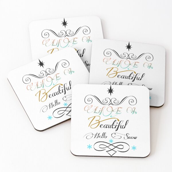 Item preview, Life Is Beautiful Hello Snow | Let It  Snow designed and sold by Magic-Offers.