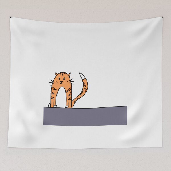 Item preview, Orange Windowsill Cat designed and sold by junelight19.