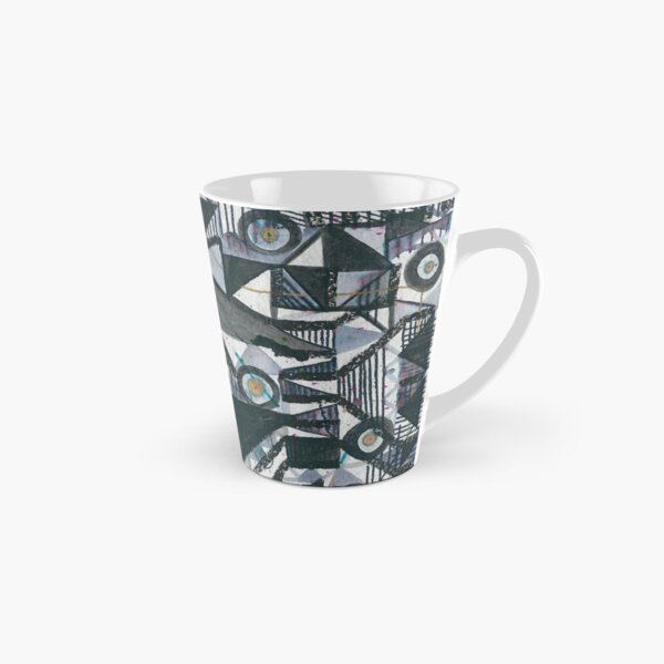 Circles & Triangles : Abstract Tall Mug