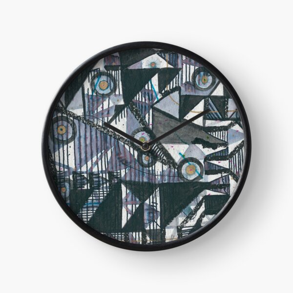 Circles & Triangles : Abstract Clock