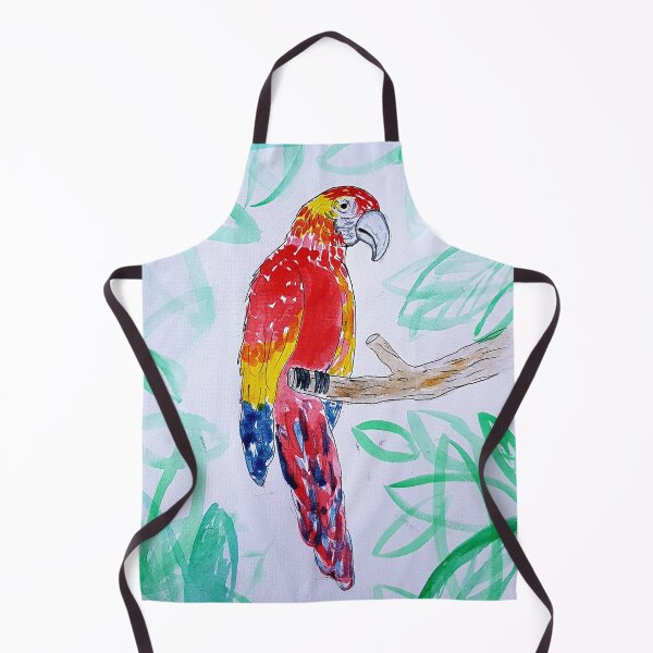 Item preview, Parrot painting designed and sold by Joie-et-Poesie.