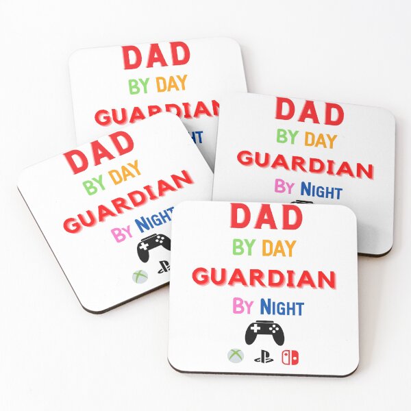 Item preview, Dad By Day Guardian By Night designed and sold by DivineLiveShop.