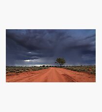 The Red Continent.... Photographic Print