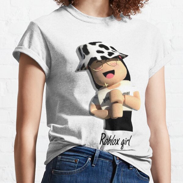 Roblox Girl T Shirts Redbubble - tokyo white shirt id number roblox