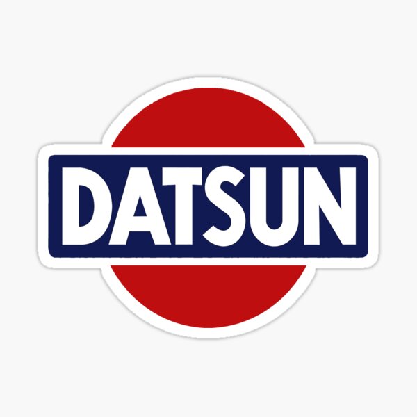 Old School Datsun Car Shirt, Sticker, Case, Skin, Poster, Mug Old School Classic Sticker