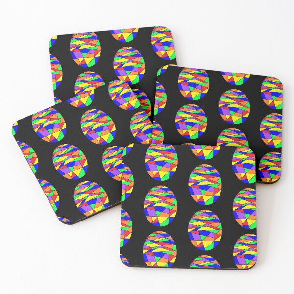 Item preview, multi-coloured egg  designed and sold by Phoebe Leech.