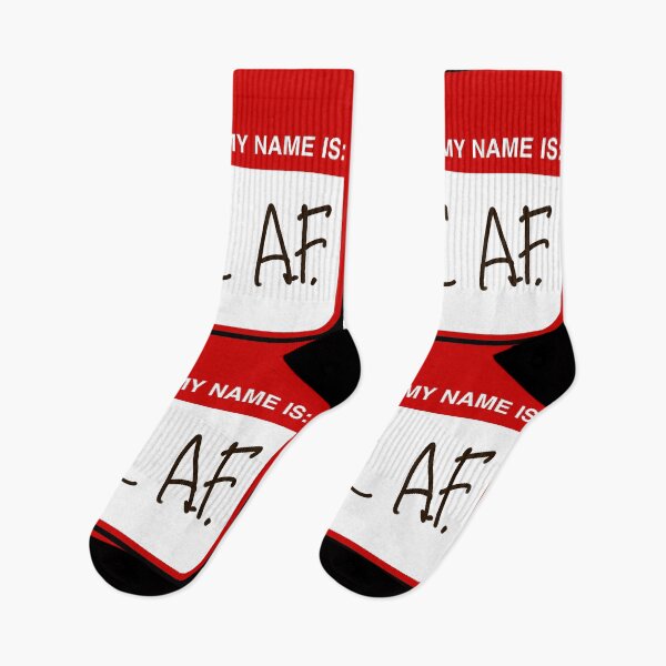 Item preview, Hello my name is: Basic A.F. designed and sold by THE-UNIVERSE.