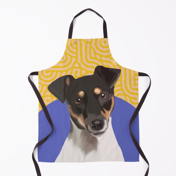 Item preview, Jack Russel Terrier graphic art on purple background designed and sold by forziati design.