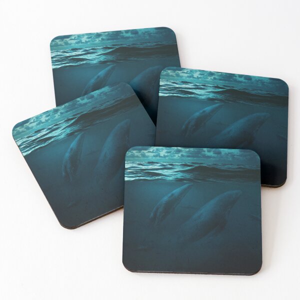 Item preview, Whales in big Ocean designed and sold by Milos Karanovic.
