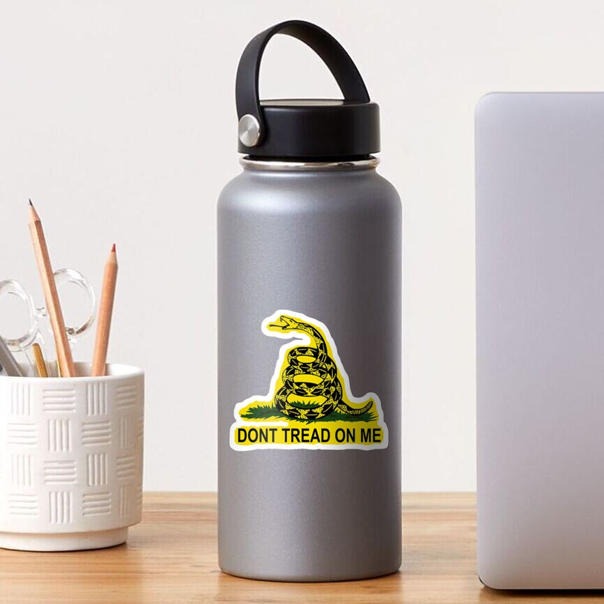 Don't Tread On Me Gadsden Flag American Flag Sticker