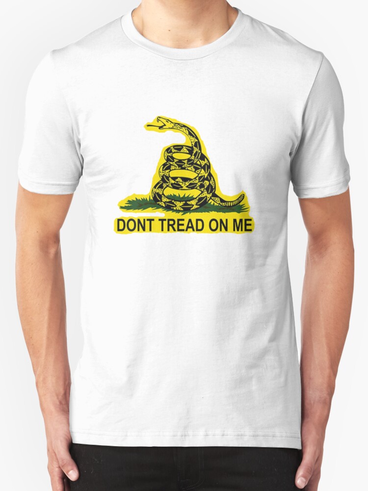 dont tread on me flag t shirt