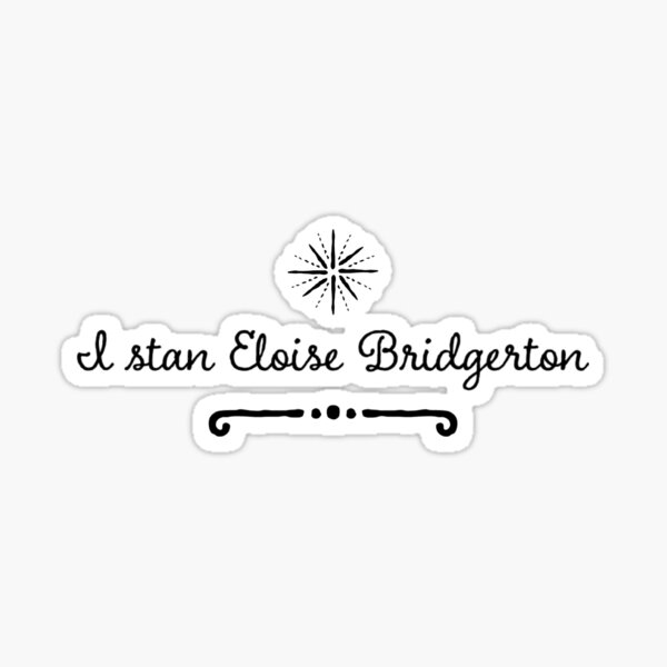 Aperçu de l'œuvre Je stan eloise bridgerton créée et vendue par Day-Z19.