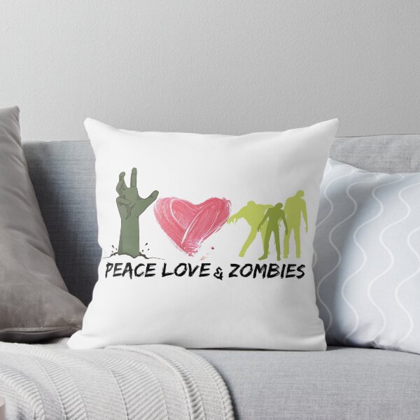 Item preview, Peace Love & Zombies 2 designed and sold by Lilaclown.