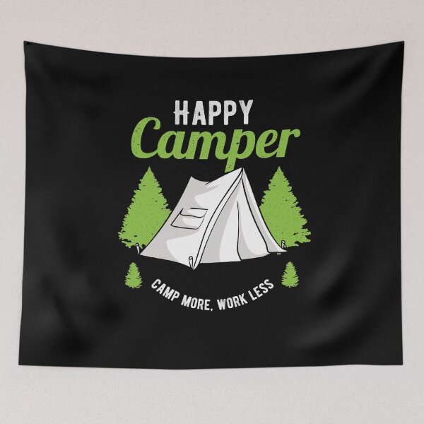 Item preview, More camping Less work designed and sold by ElBeDesigns.