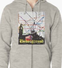 Underground Overground Zipped Hoodie