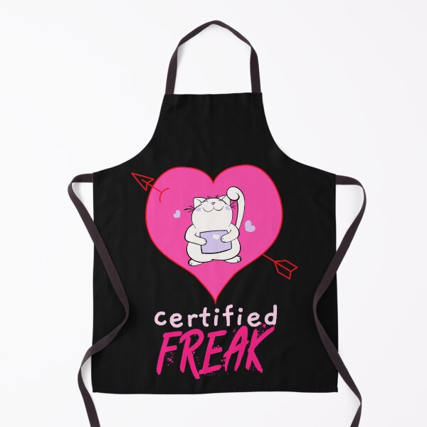 Item preview, Certified Freak, Cat, Valentines Day designed and sold by DiscGolfTees.