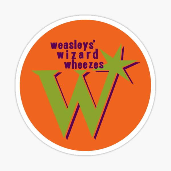 El mago de Weasley resuena Pegatina